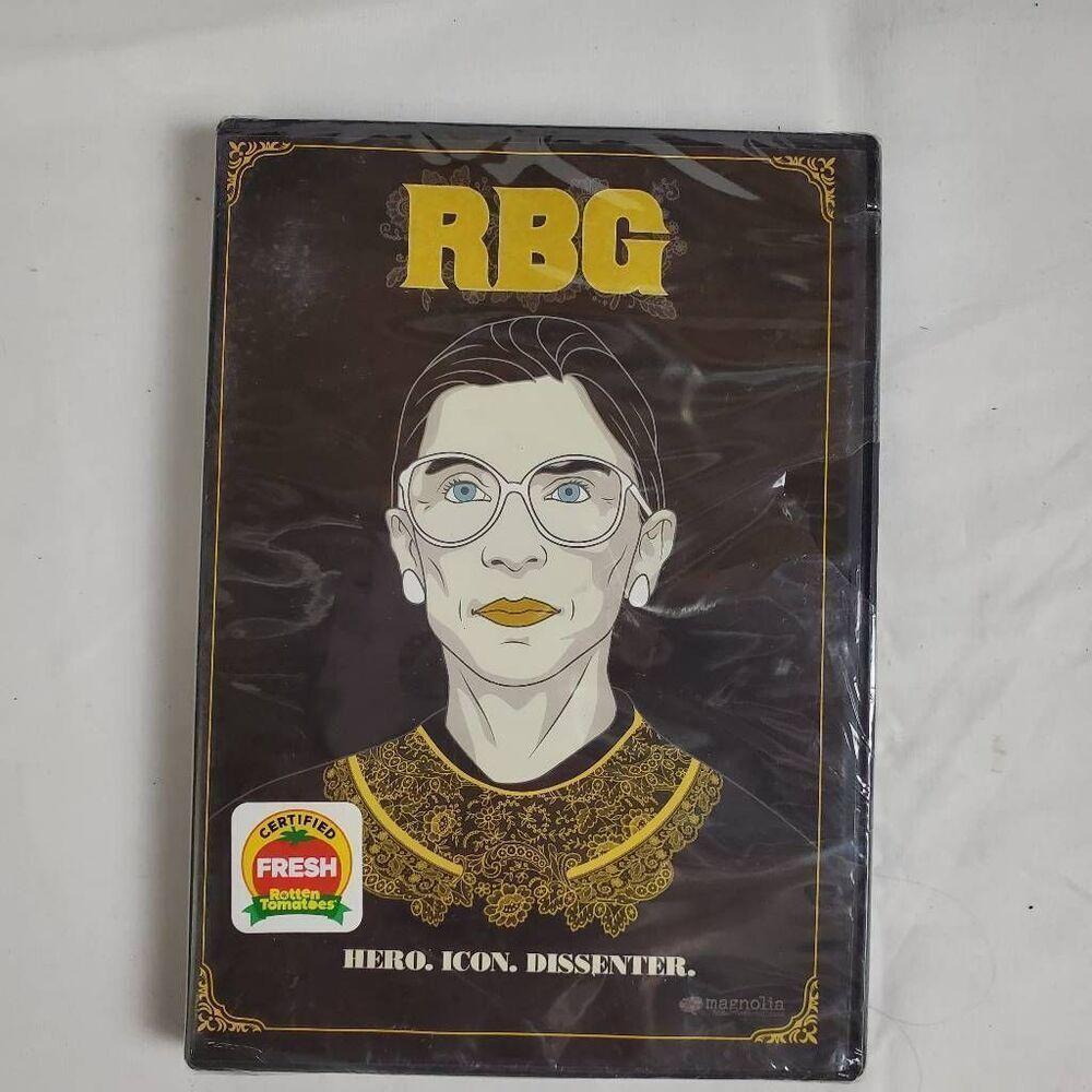 RBG DVD New Sealed Ruth Bader Ginsburg Documentary Magnolia